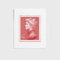 George Stamp Red | George Michael Print