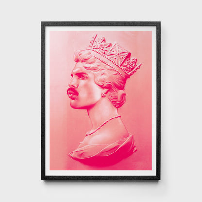 Freddie XL Pink | Freddie Mercury Print