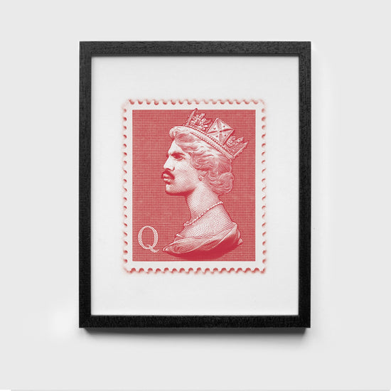 Freddie Stamp Red | Freddie Mercury Print