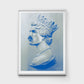 Freddie XL Blue | Freddie Mercury Print