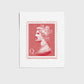Freddie Stamp Red | Freddie Mercury Print