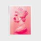 Freddie XL Pink | Freddie Mercury Print
