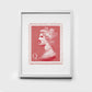 Freddie Stamp Red | Freddie Mercury Print