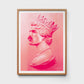 Freddie XL Pink | Freddie Mercury Print